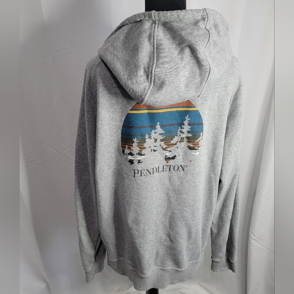 Pendleton Full Zip Hoodie, Medium - image 2